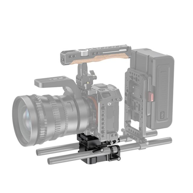 SMALLRIG 2092 UNIVERSAL 15MM RAIL SUPPORT BASEPLAT