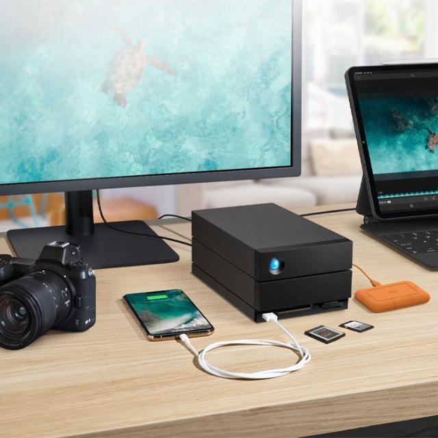 LACIE 16TB 2BIG DOCK THUNDERBOLT 3, USB 3.2