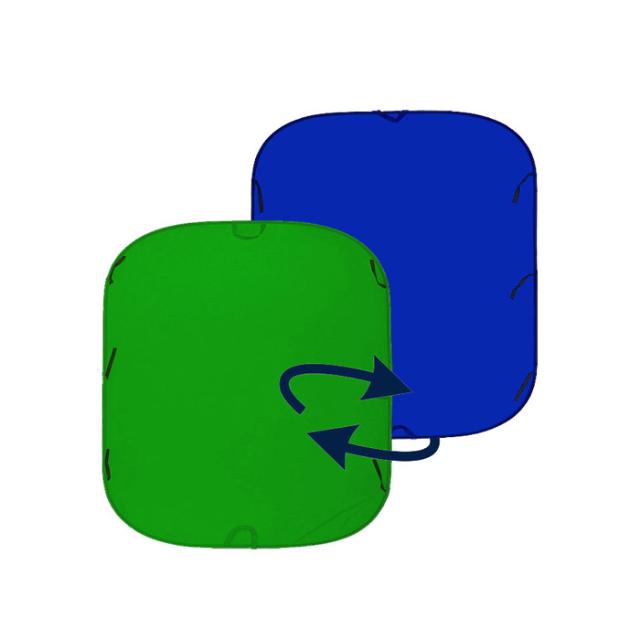 LASTOLITE CHROMAKEY 1.8 X 2.10 M. GREEN/BLUE