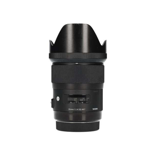 SIGMA LENS ART 35 1,4 DG HSM CANON (3) USED