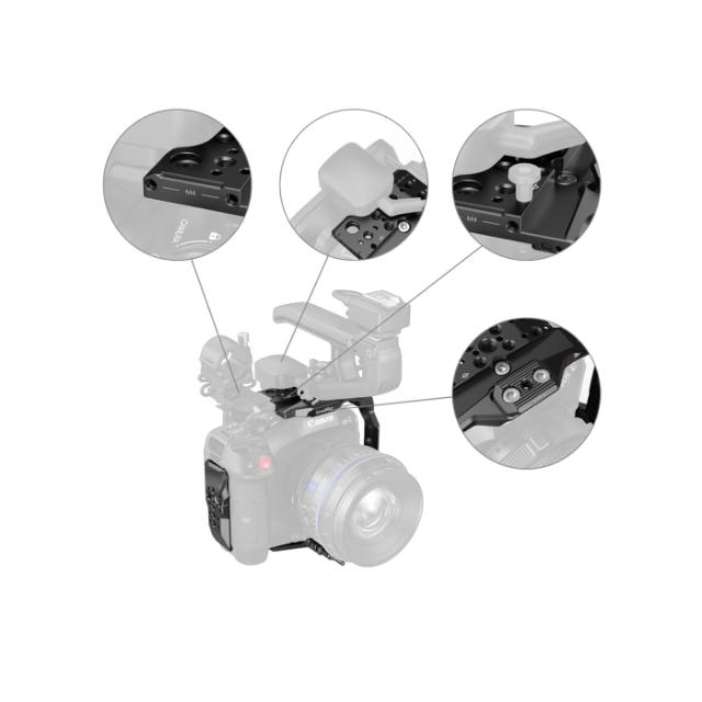 SMALLRIG 5136 CAGE KIT FOR CANON EOS C80