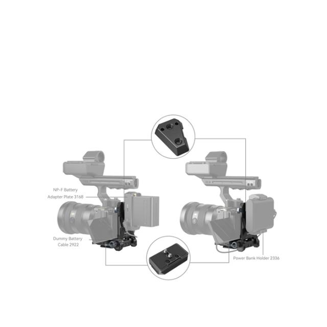 SMALLRIG 4064 COMP. V-MOUNT BATTERY MOUNTING SYST.