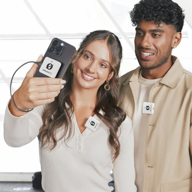 RØDE WIRELESS ME DUAL WHITE COMPACT MIC SYSTEM