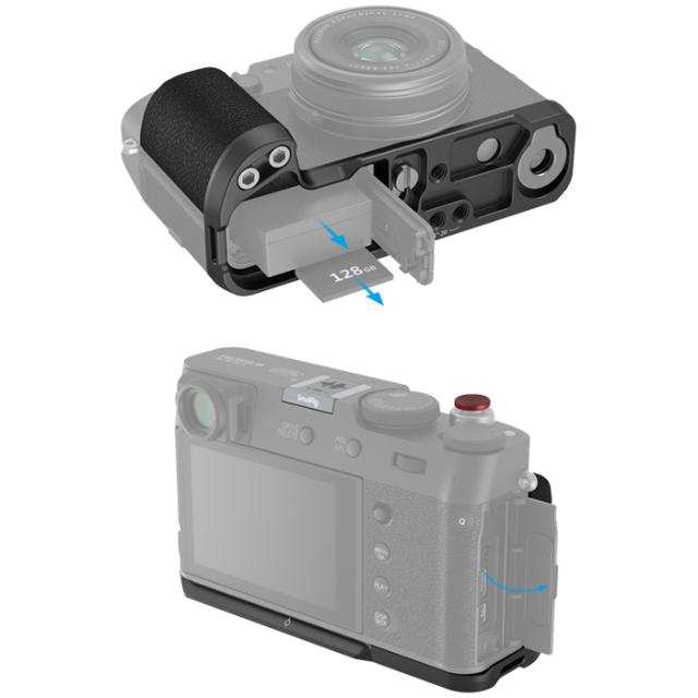 SMALLRIG 4556 L-SHAPE GRIP FOR FUJI X100VI/X100V B