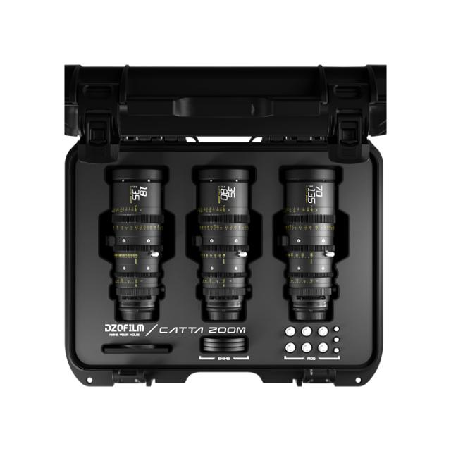 DZO CATTA KIT 18-35&35-80&70-135MM T2.9 BLACK E/RF