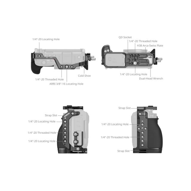 SmallRig 5468 Advanced Cage Kit for Nikon ZR