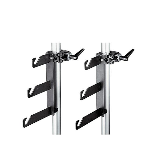 MANFROTTO 044 TRIPLE HOOKS WITH CLAMPS