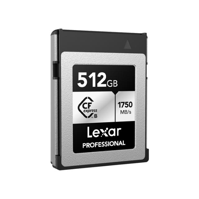 LEXAR CFEXPRESS 512GB TYPE-B SILVER R1750/W1300