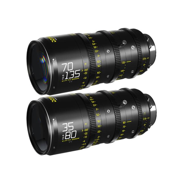 DZO CATTA ACE KIT 35-80&70-135MM T2.9 BLACK PL/EF