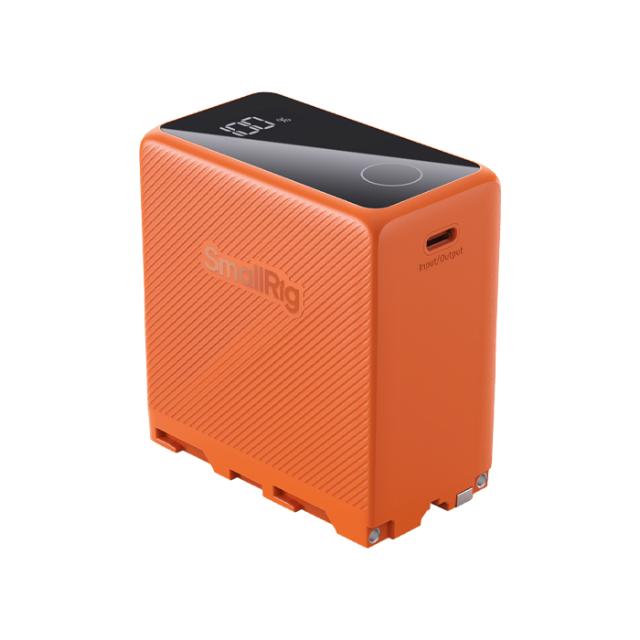SMALLRIG 4576 BATT USB-C RECHARGABLE NP-F970 ORANG