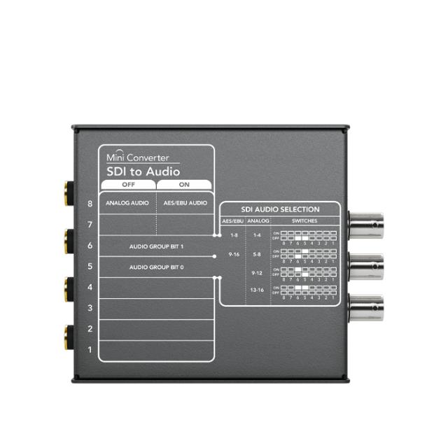 BLACKMAGIC MINI CONVERTER SDI TIL AUDIO
