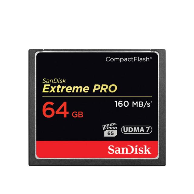 SANDISK CF 64GB EXTREME PRO 160MB/S