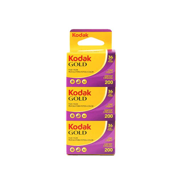 KODAK GOLD 200 135-36 3 PACK