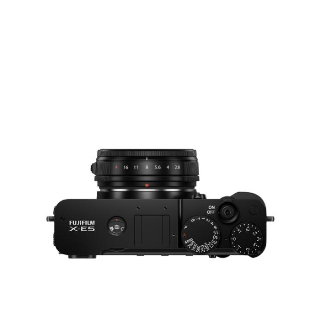 FUJI X-E5 KIT W. XF23MM F/2,8 BLACK