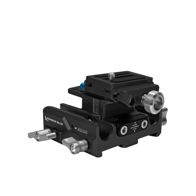 Kondor Blue 501 Adjustable Baseplate Arca QR Black