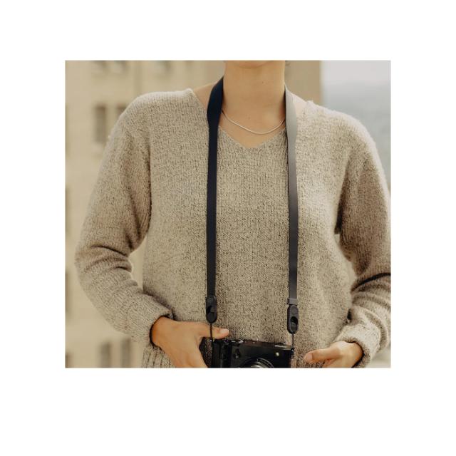 Peak Design Form Leather Strap Standard Black