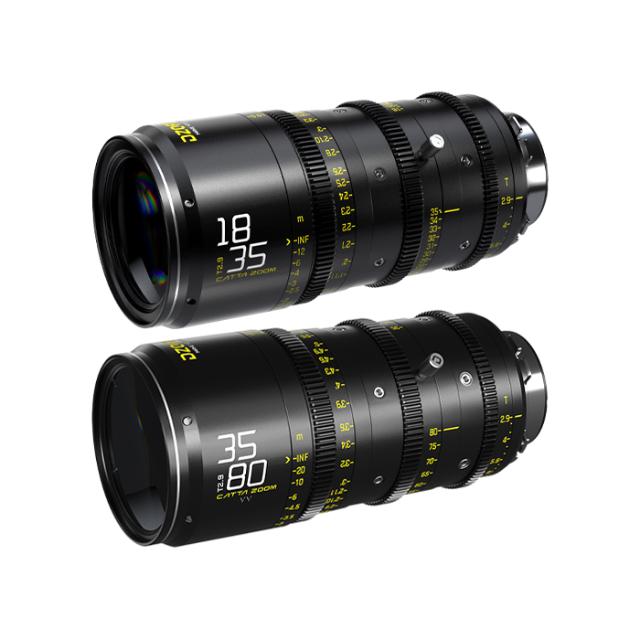 DZO CATTA ACE KIT 18-35 & 35-80MM BLACK T2.9 PL/EF