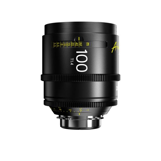 DZO ARLES 100MM PRIME CINE LENS, PL MOUNT METER