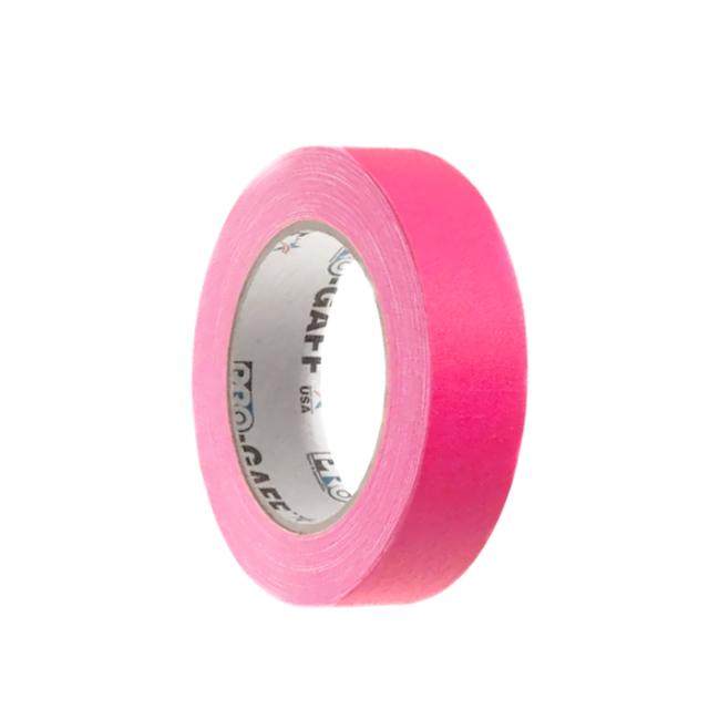 GLOW GAFFATAPE 24MM X 22,8M PINK