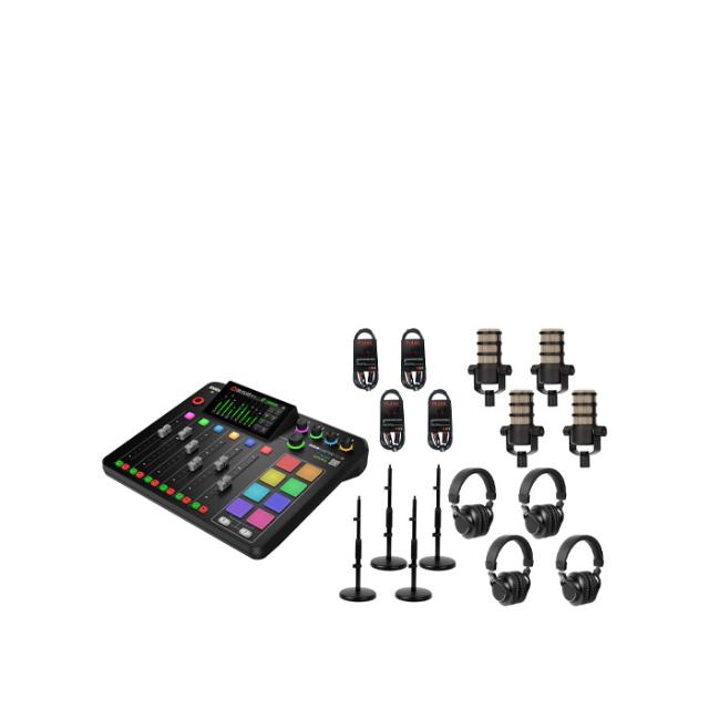 RØDE RØDECASTER PRO II PODCASTING BUNDLE 4