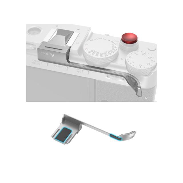SmallRig 5451 Thumb Grip for Fuji X-E5 Silver