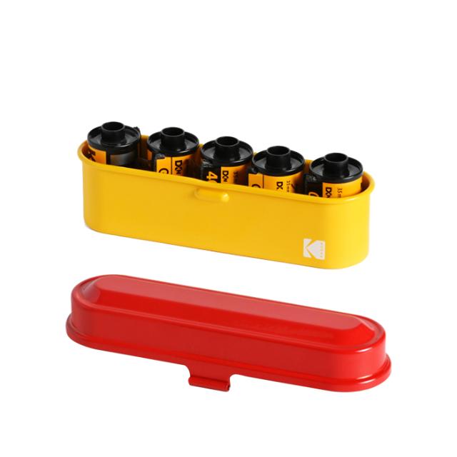 KODAK FILM CASE 135 SMALL RED/YELLOW
