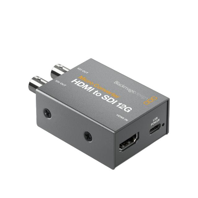 BLACKMAGIC MICRO CONVERTER HDMI TIL SDI 12G PSU