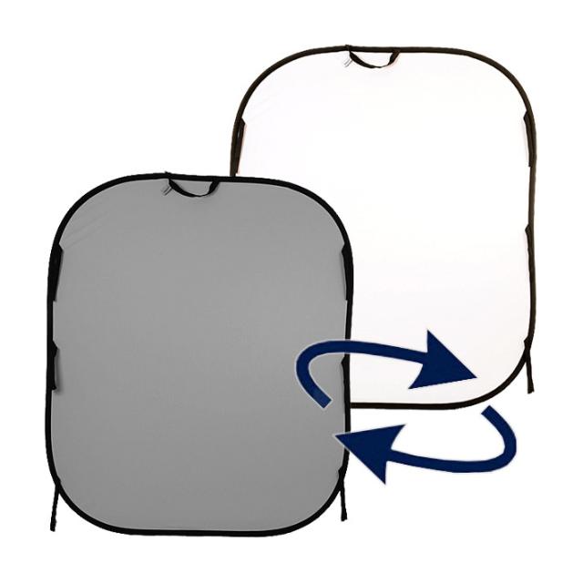 LASTOLITE PLAIN COLLAPSIBLE 1.8 X 2.15 M WHIT/GREY