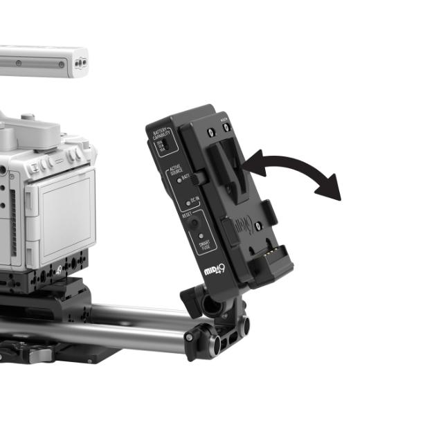 MID49 Pow Dist Box DB-15 (Sony FX5, V-Mount, Rod M