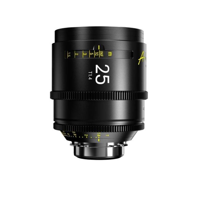 DZO ARLES 25MM PRIME CINE LENS, PL MOUNT METER