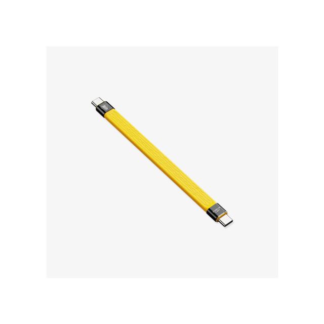 COBRAUNION USB-C TO USB-C FLEXPRO 0,14M 40G YELLOW