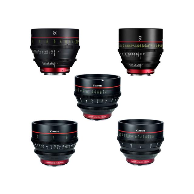 CANON CN PRIME BUNDLE 14-24-50-85-135 MM