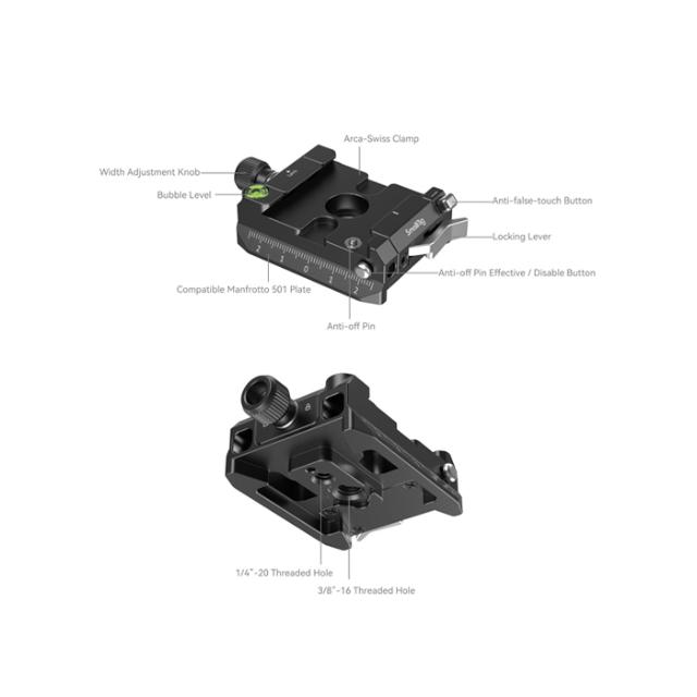 SMALLRIG 4234 MOUNT PLATE KIT UNIVERSAL