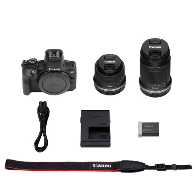 CANON EOS R100 + RF-S 18-45MM + 55-210 IS STM