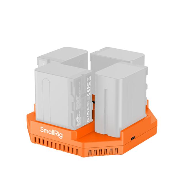 SMALLRIG 4837 4 CHANNEL CHARGER NP-F SERIES