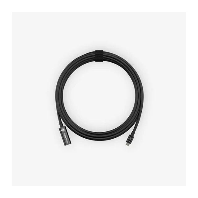 COBRAUNION USB-C TO USB-C FEMALE EXT 5M, 5G BLACK