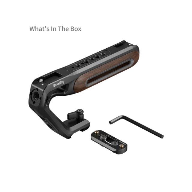 SmallRig 5251 Wooden NATO Clamp Top Handle