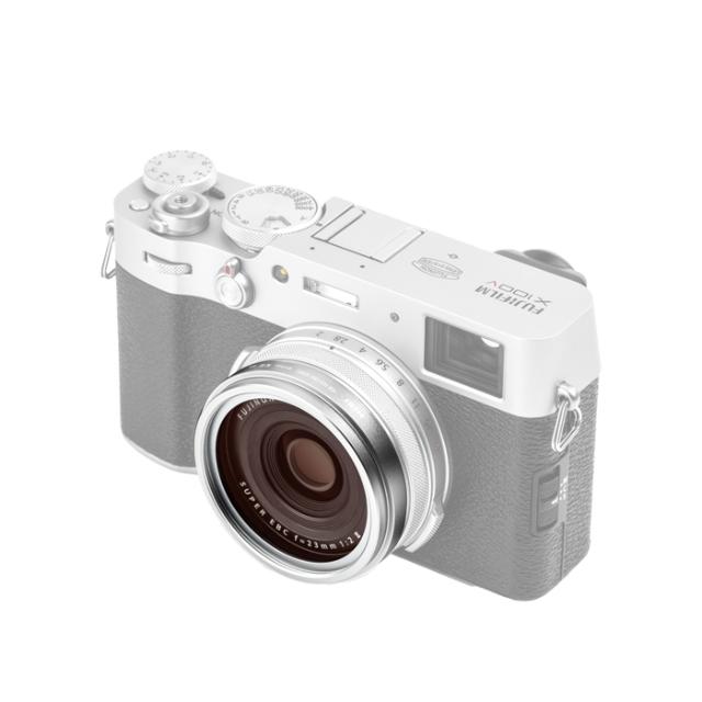 NISI LENS HOOD, UV-FILTER & CAP F FUJI X100 SILVER