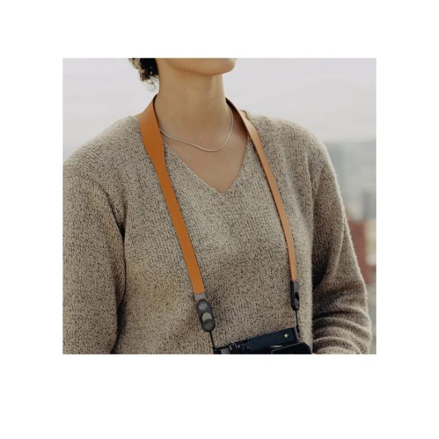 Peak Design Form Leather Strap Short Amber