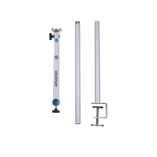 AMARAN VERGE DESK CLAMP STAND SILVER