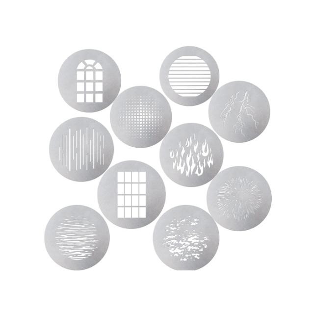 APUTURE 10 GOBO KIT SIZE B 86MM