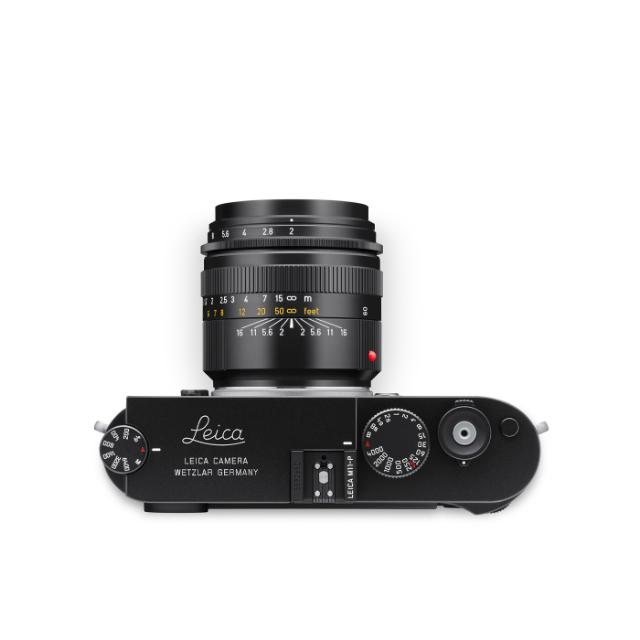 LEICA M 66MM F/2 SUMMICRON BLACK ANODIZED FINISH