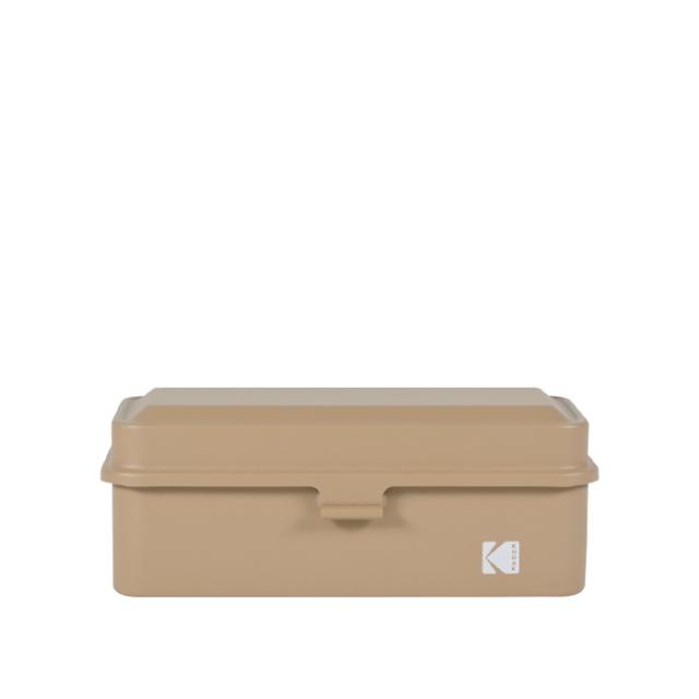 KODAK FILM CASE 120/135 LARGE BEIGE //