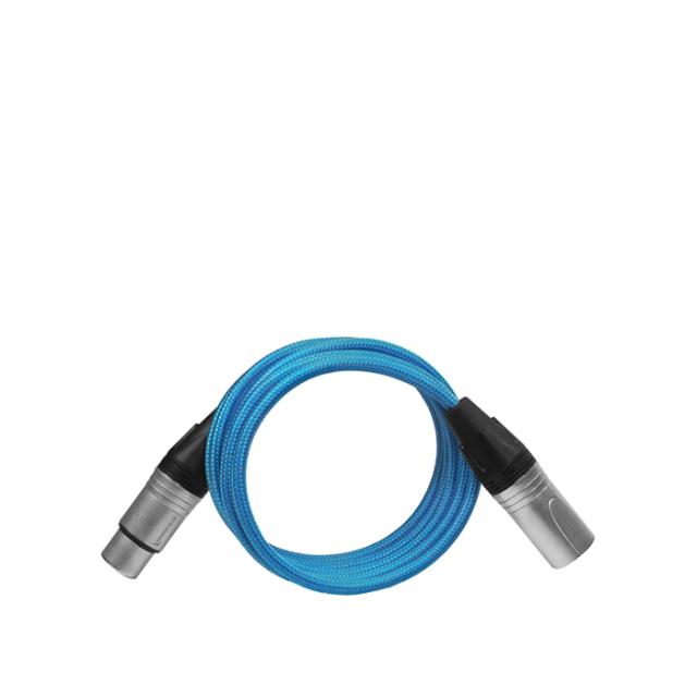 KONDOR BLUE MALE XLR TO FEMALE XLR , 150CM