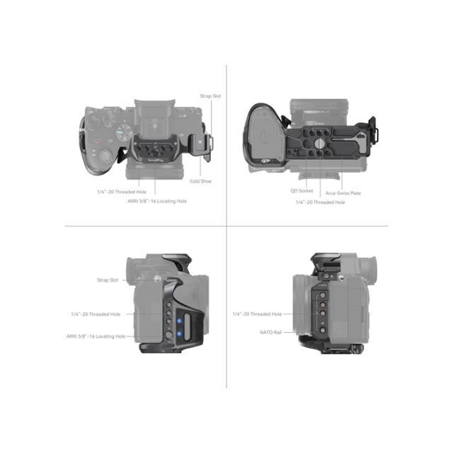 SMALLRIG 3710 RHINOCEROS ADV CAGE KIT A7IV/RV/SIII