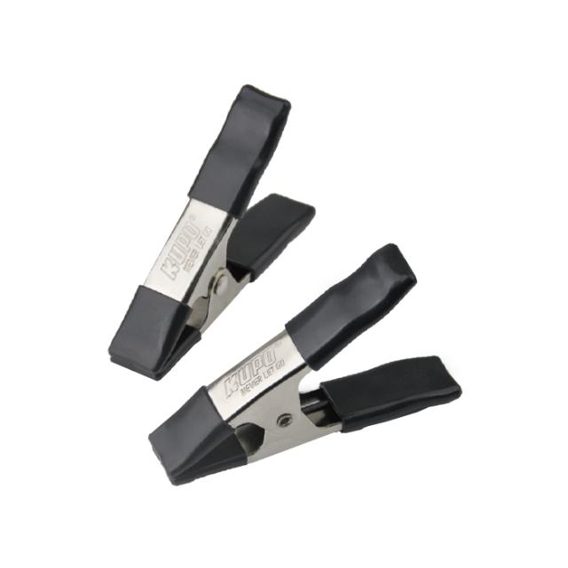 KUPO KCP-354-BK 4IN STEEL SPRING A CLAMP SET OF 2