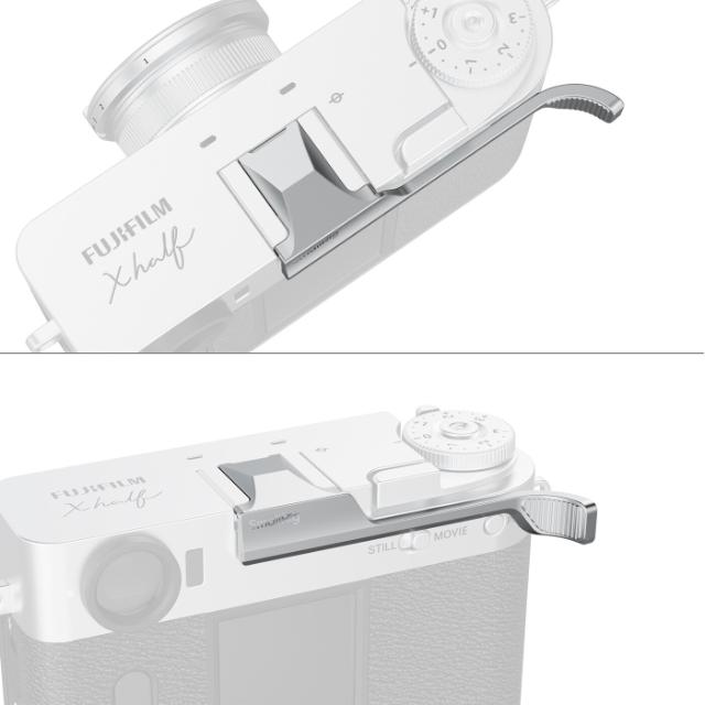 SmallRig 5221 Thumb Grip for Fuji X half Silver