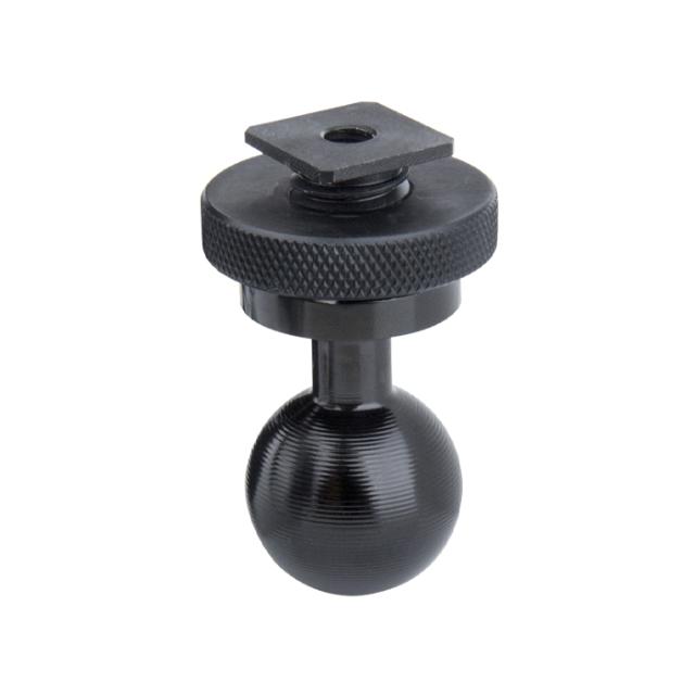 KUPO KS-407 SUPER KNUCKLE BALL WITH COLD SHOE ADAP