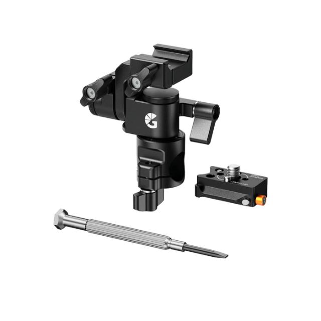 Bright Tangerine Monitor Mount QR Nato Top /15mm