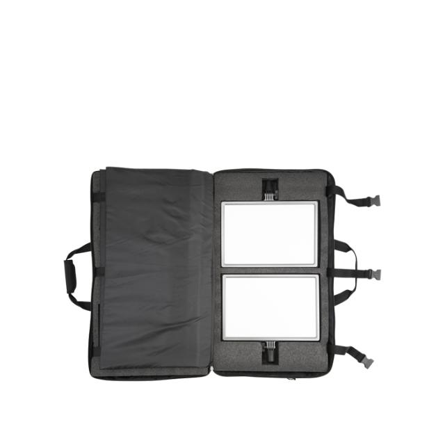 NANLITE LUMIPAD 25 LED 2 LIGHT KIT W. STAND & BAG